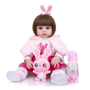 عروسک نوزاد دختر 56 سانتی مدل Kaydora Reborn Baby Doll ZY605723_اسباب بازی